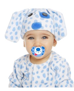 DISFRAZ DE PERRITO BEBE AZUL 2
