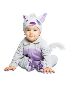 DISFRAZ DE GATITO MORADO PARA BEBE