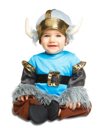 DISFRAZ DE VIKINGO PARA BEBE