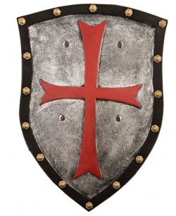 ESCUDO MEDIEVAL FOAM CRUZ