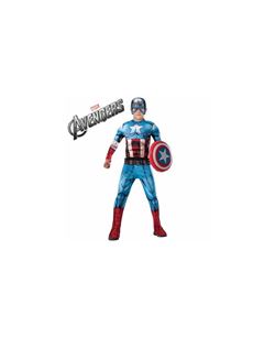 DISFRAZ DE CAPITAN AMERICA AVENGERS ASSEMBLE DELUXE
