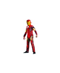 DISFRAZ DE IRON MAN DELUXE CON CUBREBOTAS