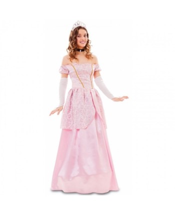 DISFRAZ DE PRINCESA ROSA MUJER