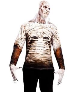 CAMISETA ZOMBIE BLANCO PARA HOMBRE