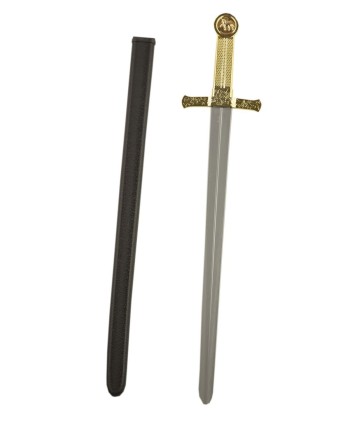ESPADA CABALLERO MEDIEVAL INFANTIL CON FUNDA