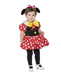 DISFRAZ DE RATITA ROJA PARA NIÑA