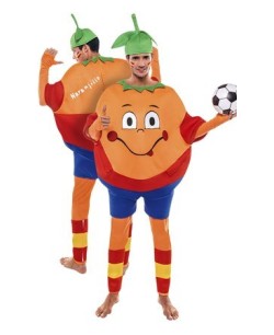 DISFRAZ DE NARANJITO PARA HOMBRE