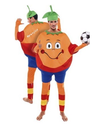 DISFRAZ DE NARANJITO PARA HOMBRE
