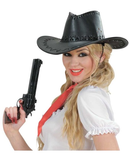 PISTOLA VAQUERO LARGA 30 CMS.