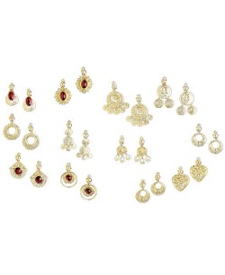 Pendientes zingara dorados 2