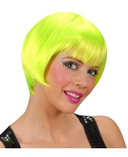 PELUCA VERDE CORTA