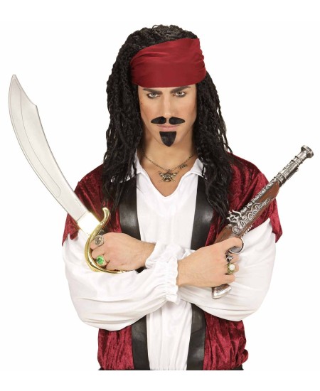 ANILLO DORADO CON PIEDRA VERDE