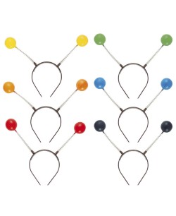 ANTENAS BOLAS GRANDES DE COLORES