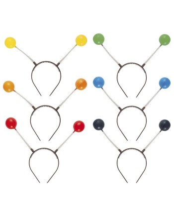 ANTENAS BOLAS GRANDES DE COLORES