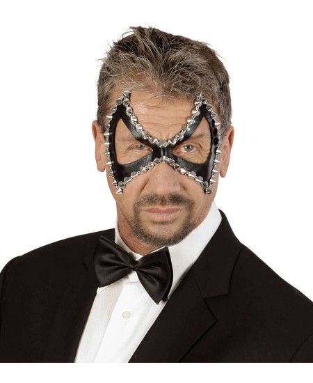 ANTIFAZ NEGRO CON TACHUELAS