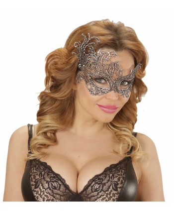 ANTIFAZ DE ENCAJE PLATA BARROCO