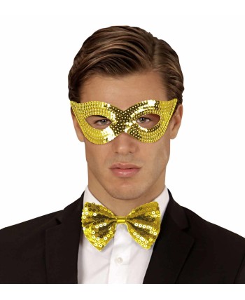 ANTIFAZ DORADO CON GOMA