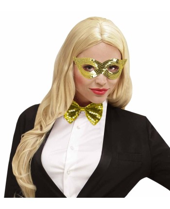 ANTIFAZ DORADO CON GOMA