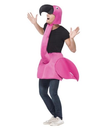 DISFRAZ DE FLAMENCO ROSA