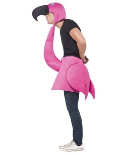 DISFRAZ DE FLAMENCO ROSA PARA MUJER 2