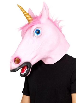 CARETA UNICORNIO ROSA