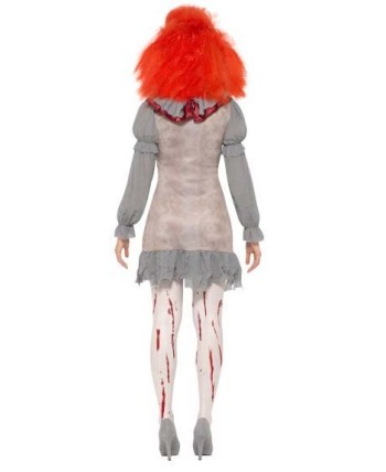 DISFRAZ DE PAYASA ASESINA VINTAGE PARA MUJER