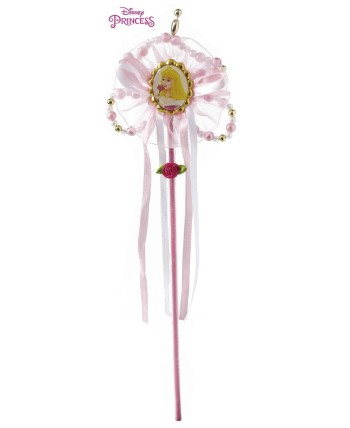 VARITA DE BELLA DURMIENTE CON ROSA