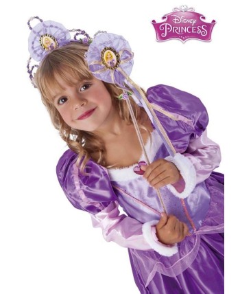 VARITA DE RAPUNZEL CON ROSA