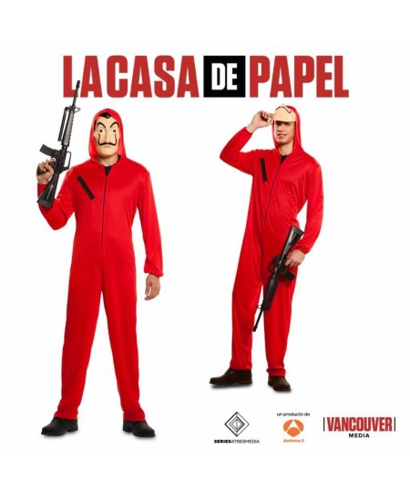 DISFRAZ DE LA CASA DE PAPEL