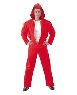 DISFRAZ DE BUZO ROJO