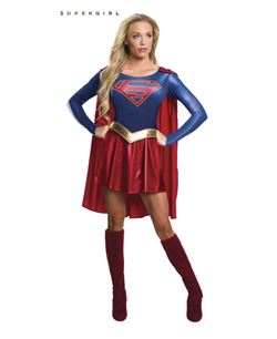 DISFRAZ DE SUPERGIRL MUJER DELUXE