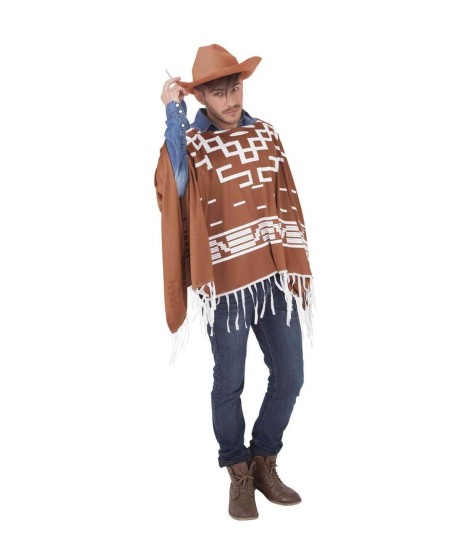 PONCHO DE VAQUERO PARA HOMBRE