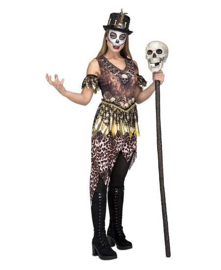 DISFRAZ DE VOODOO CANIVAL PARA MUJER