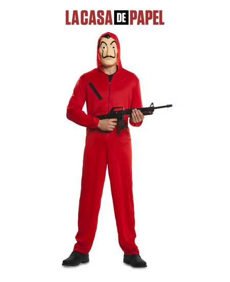 DISFRAZ DE LA CASA DE PAPEL