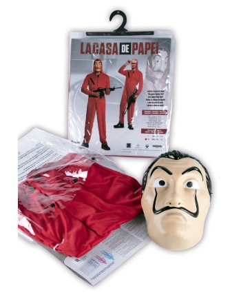 DISFRAZ DE LA CASA DE PAPEL