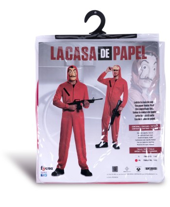 DISFRAZ DE LA CASA DE PAPEL