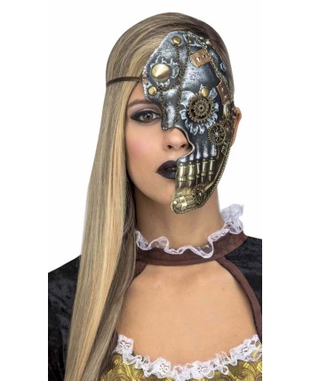 MEDIA CARETA STEAMPUNK PINCHO FOAM