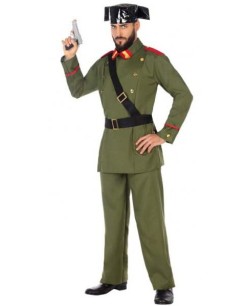 DISFRAZ DE GUARDIA CIVIL CLASICO CUELLO PARA HOMBRE
