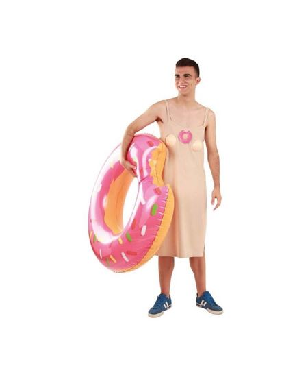 DISFRAZ DE COMEME EL DONUT HOMBRE