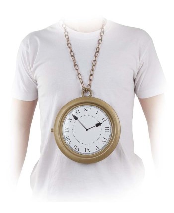 RELOJ GIGANTE DORADO