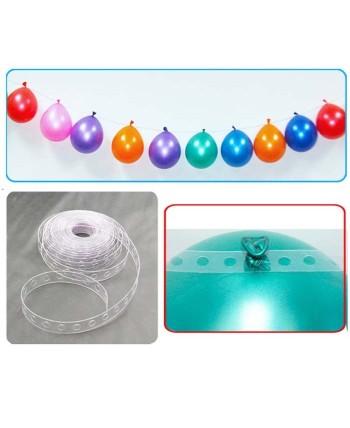 CINTA TRANSPARENTE PARA GUIRNALDAS DE GLOBOS