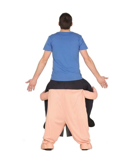 DISFRAZ DE PERSONA A HOMBROS DE SUMO PARA HOMBRE