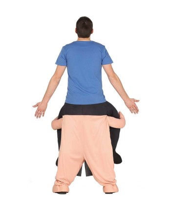 DISFRAZ DE PERSONA A HOMBROS DE SUMO
