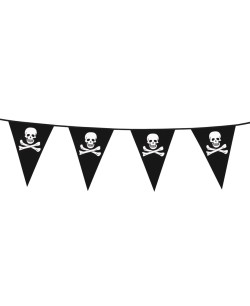 BANDERINES PIRATA CALAVERA