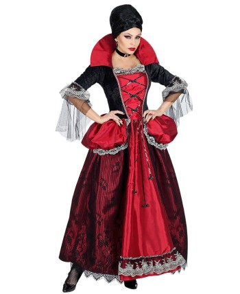 DISFRAZ DE VAMPIRESA CARMESI DELUXE