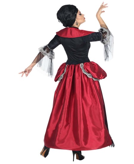 DISFRAZ DE VAMPIRESA CARMESI DELUXE