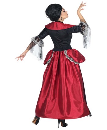 DISFRAZ DE VAMPIRESA CARMESI DELUXE