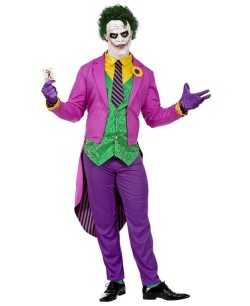 DISFRAZ DE PAYASO LOCO DELUXE PARA HOMBRE