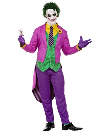 DISFRAZ DE PAYASO LOCO DELUXE PARA HOMBRE