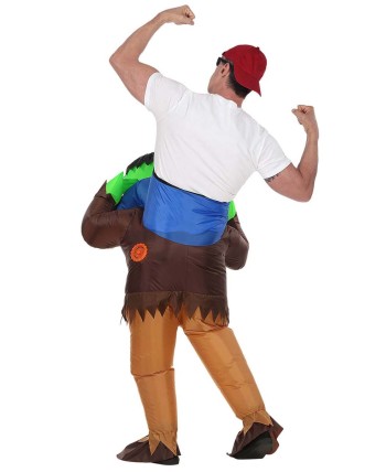 DISFRAZ DE FRANKESTEIN A HOMBROS HINCHABLE